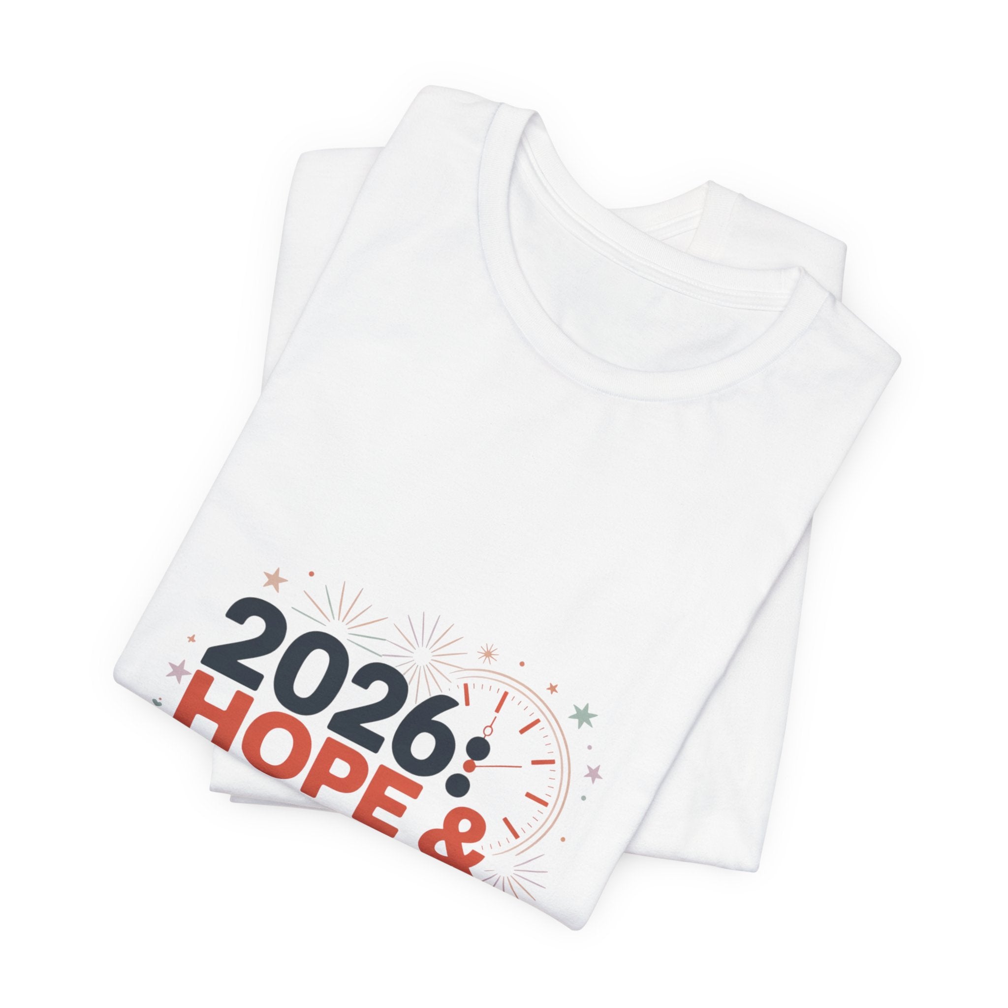 2026 Hope & Hustle Tee | New Year Motivation, 2026 Goals