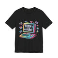 Tech Is The Future Tee | Y2K Cyber Holo, Retro Tech Print