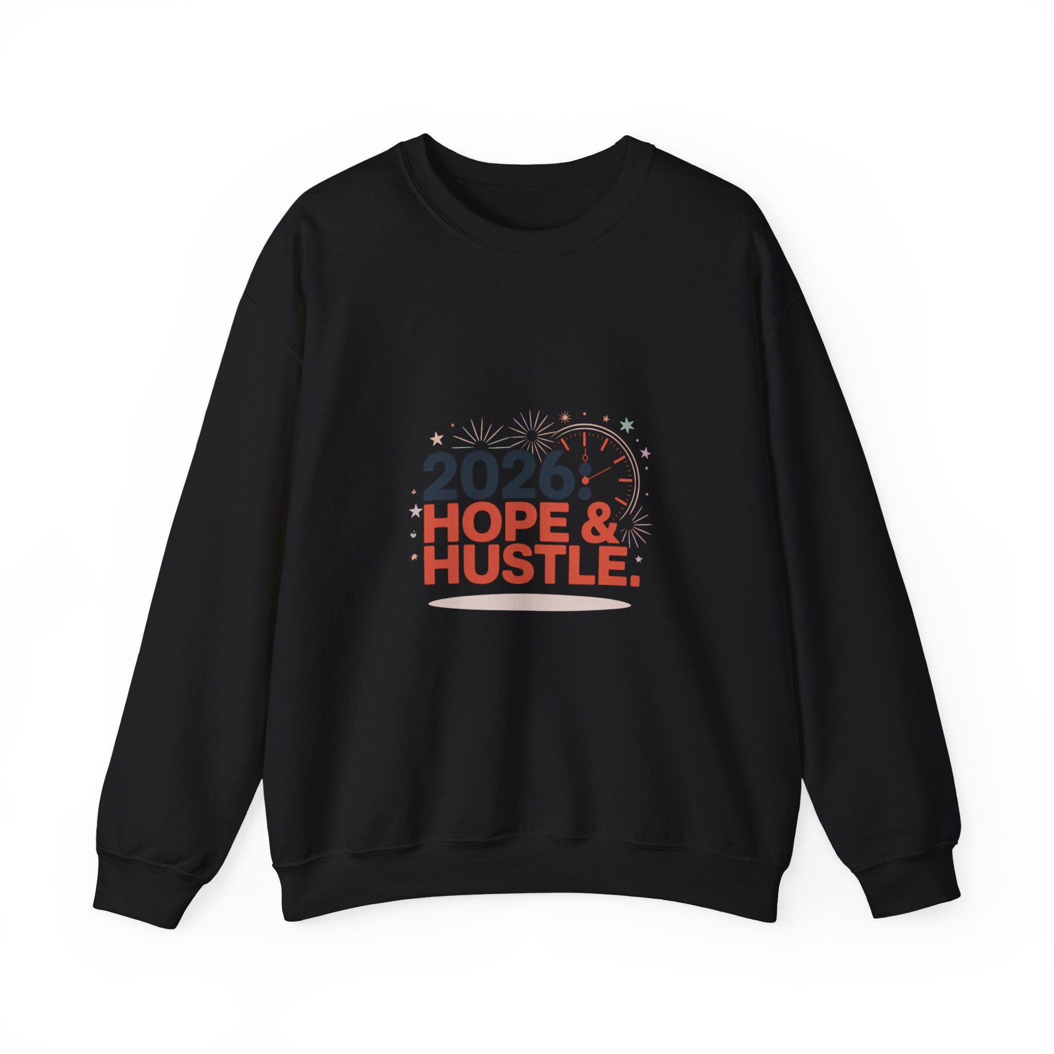 2026 Hope & Hustle Crewneck Sweatshirt | new year motivation, 2026 goals