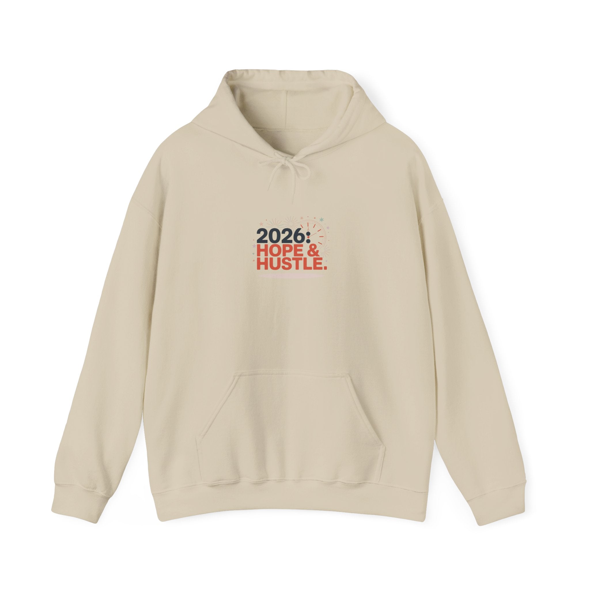 2026 Hope & Hustle Hoodie | new year motivation, 2026 goals