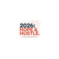 2026 Hope & Hustle Sticker | new year motivation, 2026 goals