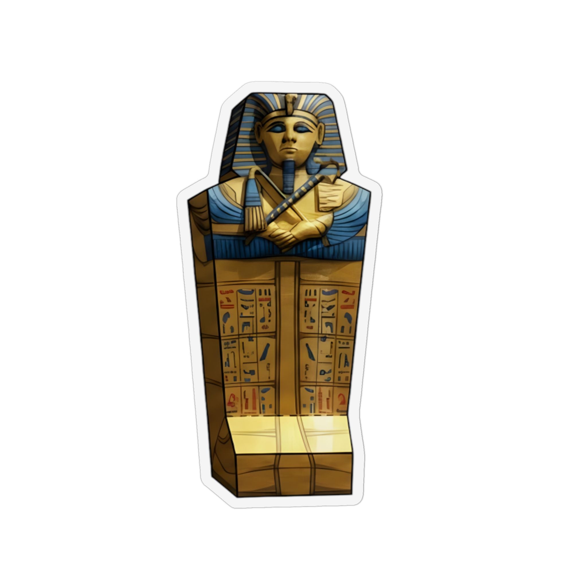 Sarcophagus Magnet — Egyptian Pharaoh Sarcophagus Decorative Fridge Magnet